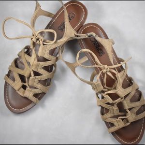 Carlos Santana Wedge Sandals